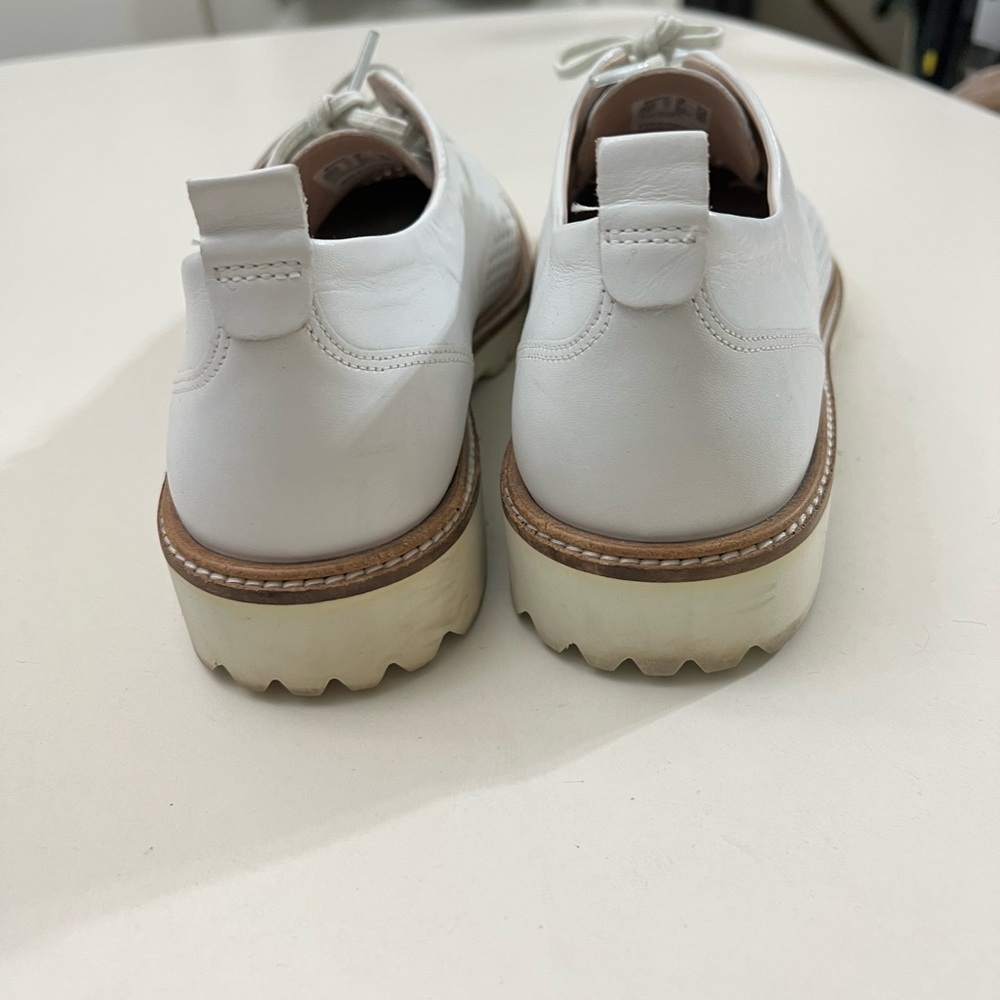 Ecco Insice Felicia White Perforated Oxford 7 7.5 - Picture 5 of 6